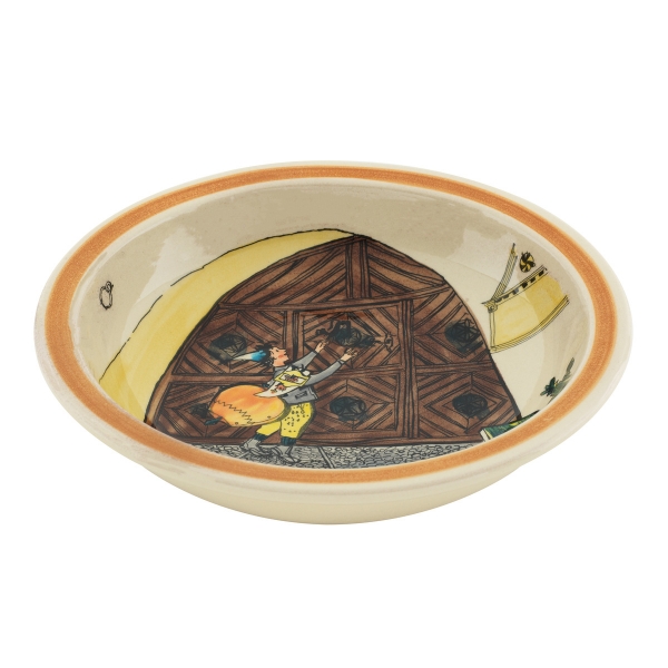 Schale Ursli am Tor ø29cm