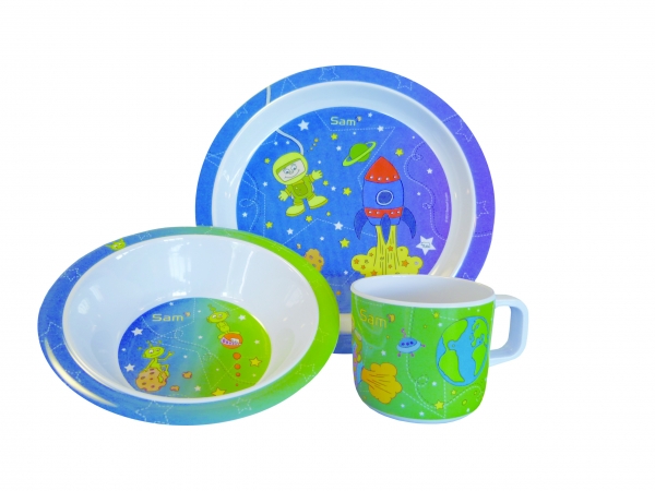 Kindergeschirr 3-teilig, Sam